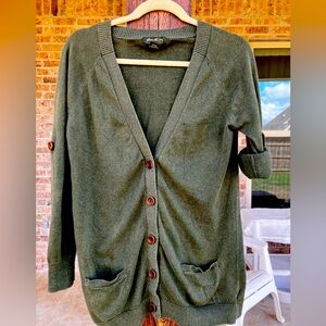 Cotton Cashmere Blend Eddie Bauer Cardigan